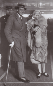 Rudolph Valentino and Mae Murray, fall of 1925.