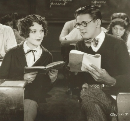 Sally with David Rollins in High School Hero (1928)